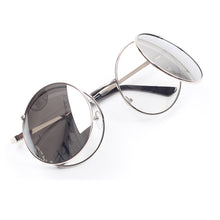 Load image into Gallery viewer, Double Lenses   Metal Frame Women Sunglasses
