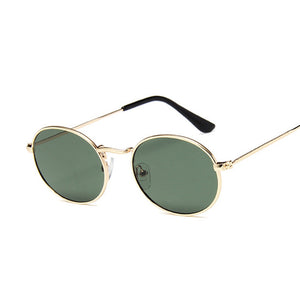 Small Frame Oval Women Sunglasses