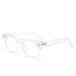 Round Transparent Frame Eyeglasses